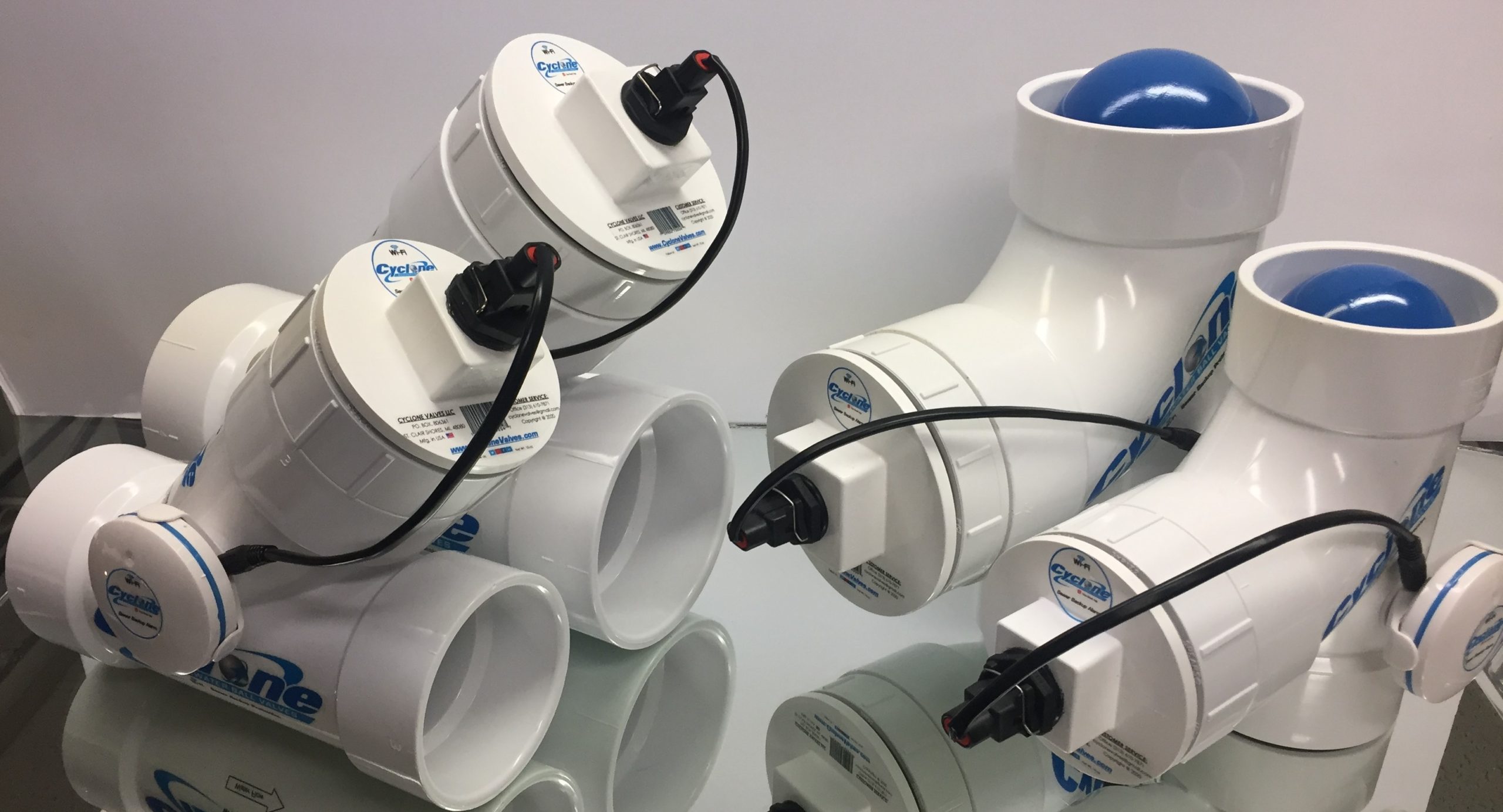 3"and 4" Main Sewer Valves Cyclone Valves